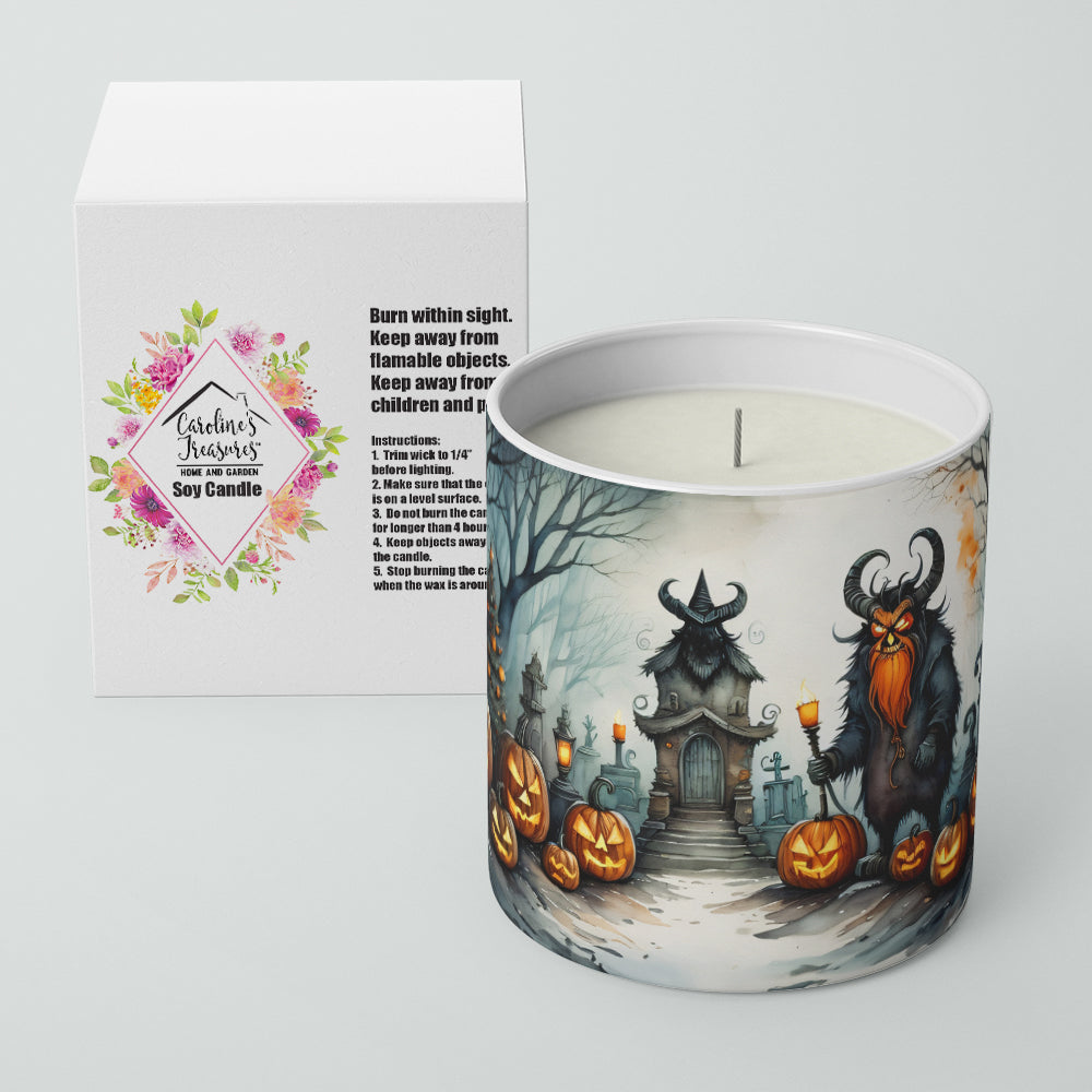 Krampus The Christmas Demon Spooky Halloween Decorative Soy Candle
