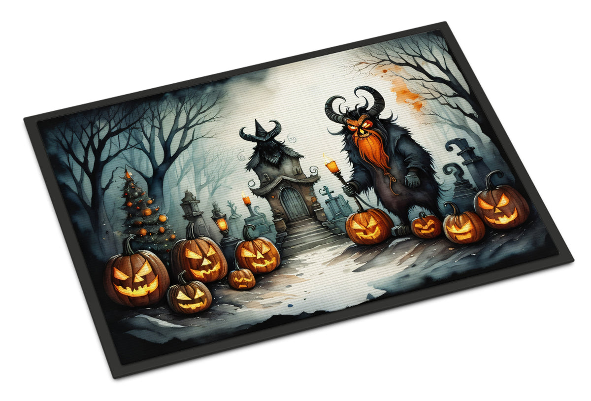 Buy this Krampus The Christmas Demon Spooky Halloween Indoor or Outdoor Mat 24x36
