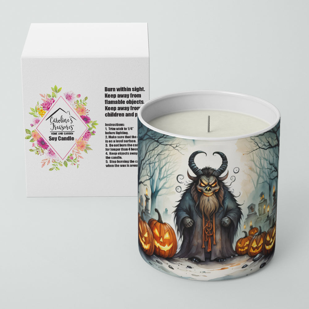 Krampus The Christmas Demon Spooky Halloween Decorative Soy Candle