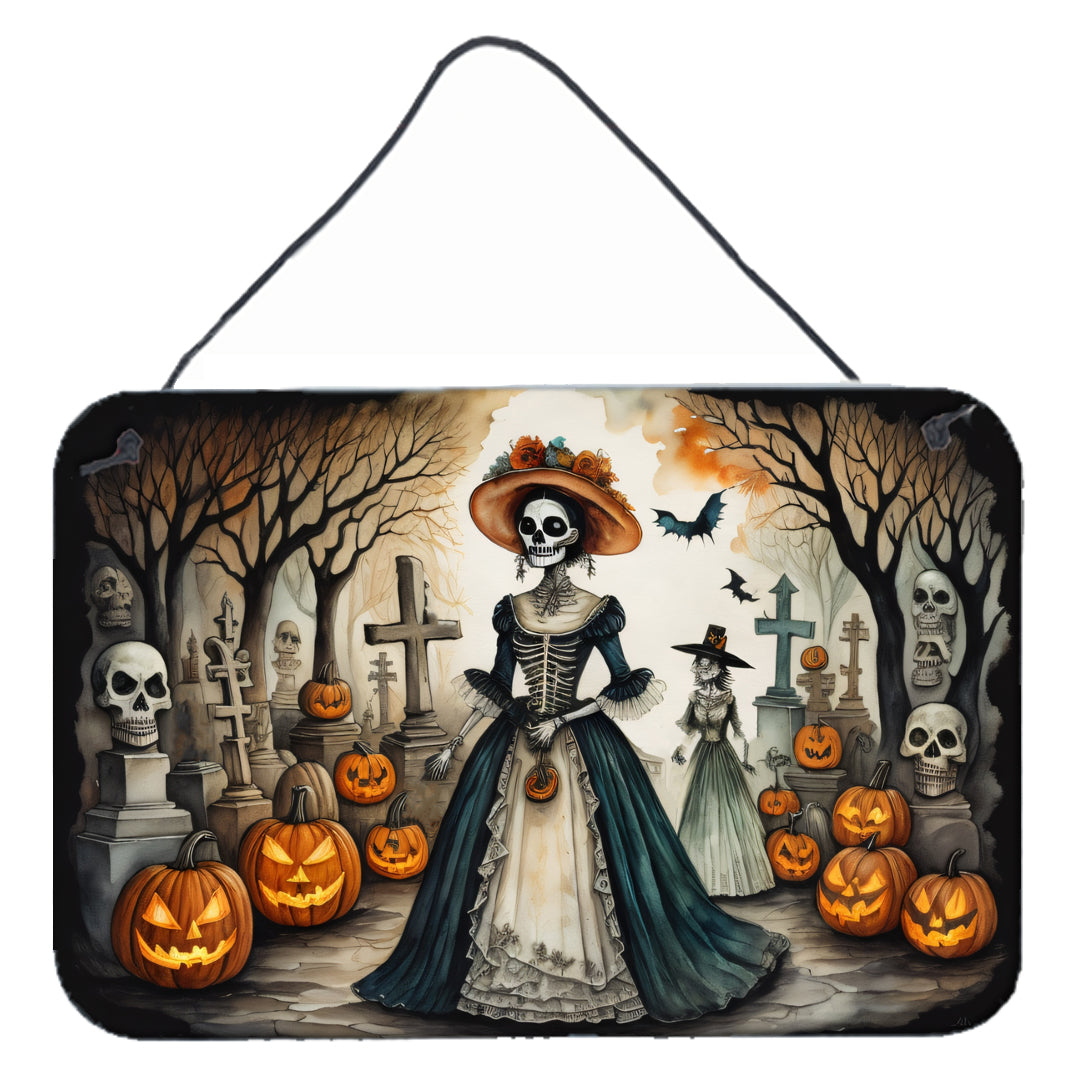 Buy this La Catrina Skeleton Spooky Halloween Wall or Door Hanging Prints