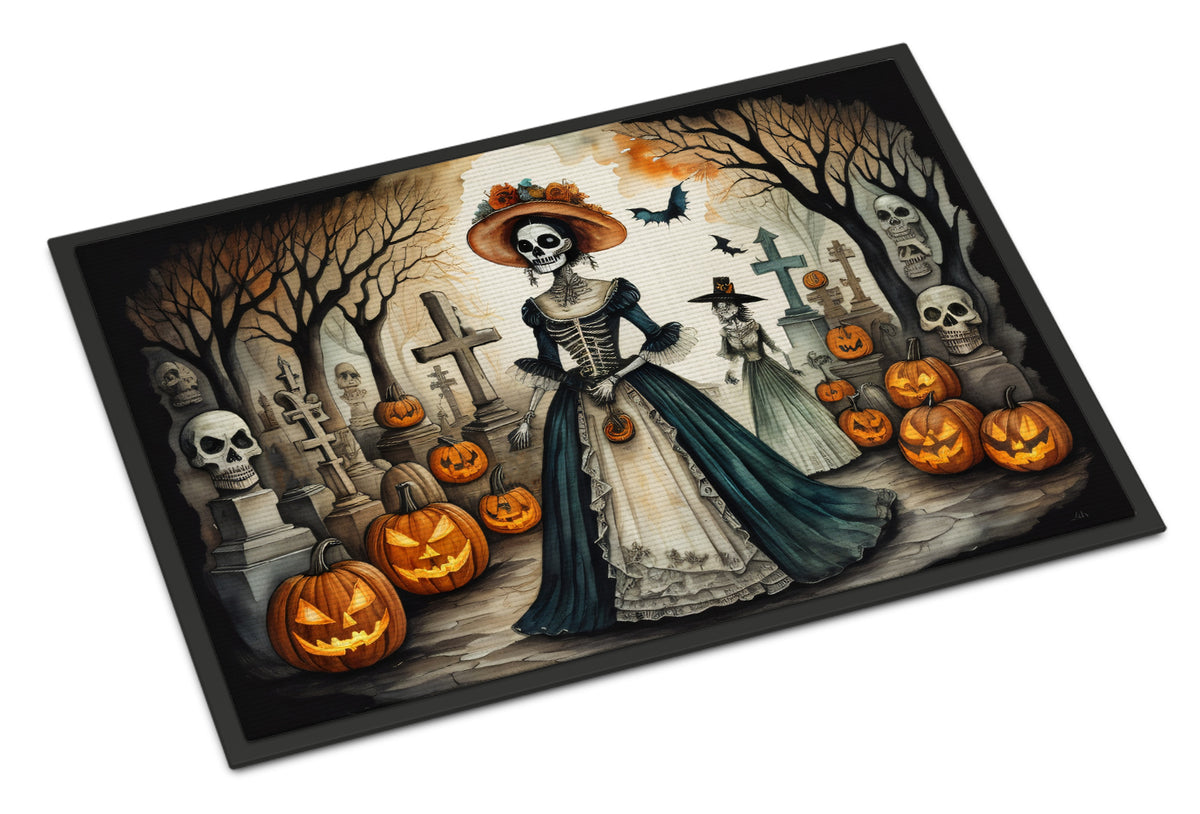 Buy this La Catrina Skeleton Spooky Halloween Indoor or Outdoor Mat 24x36