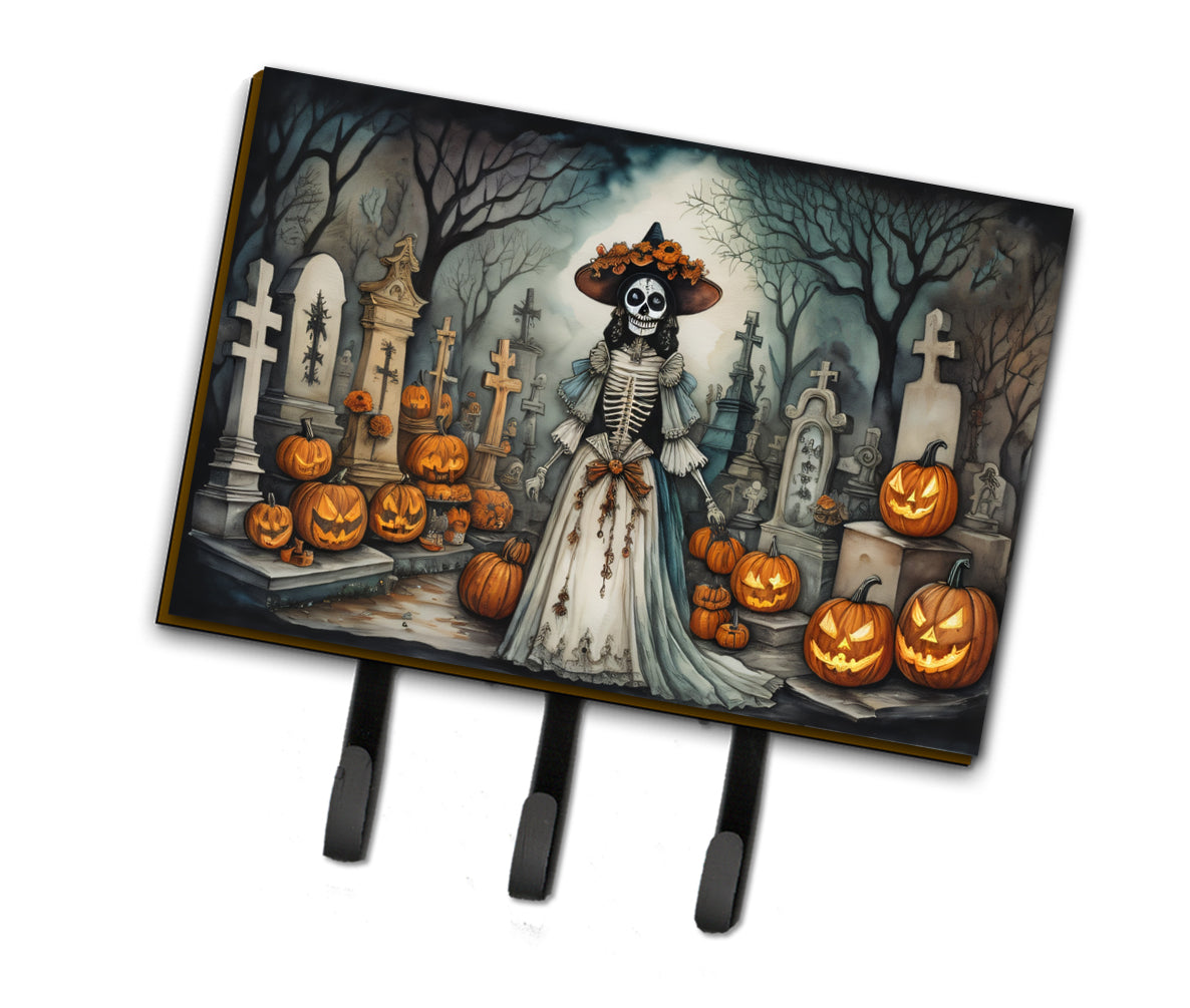 Buy this La Catrina Skeleton Spooky Halloween Leash or Key Holder