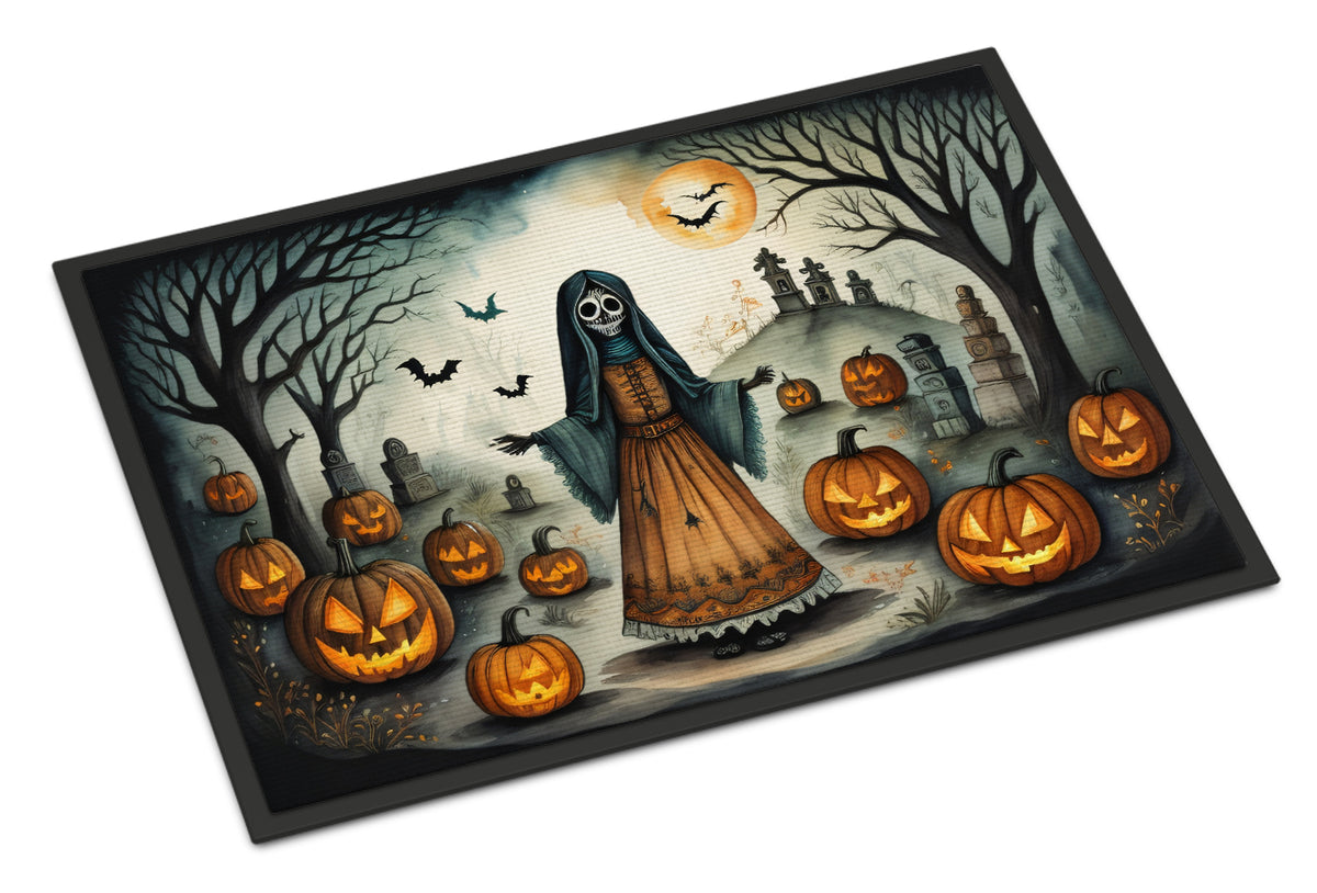 Buy this La Llorona Skeleton Spooky Halloween Indoor or Outdoor Mat 24x36