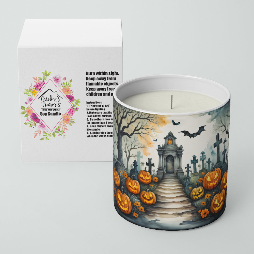 Buy this Marigold Spooky Halloween Decorative Soy Candle