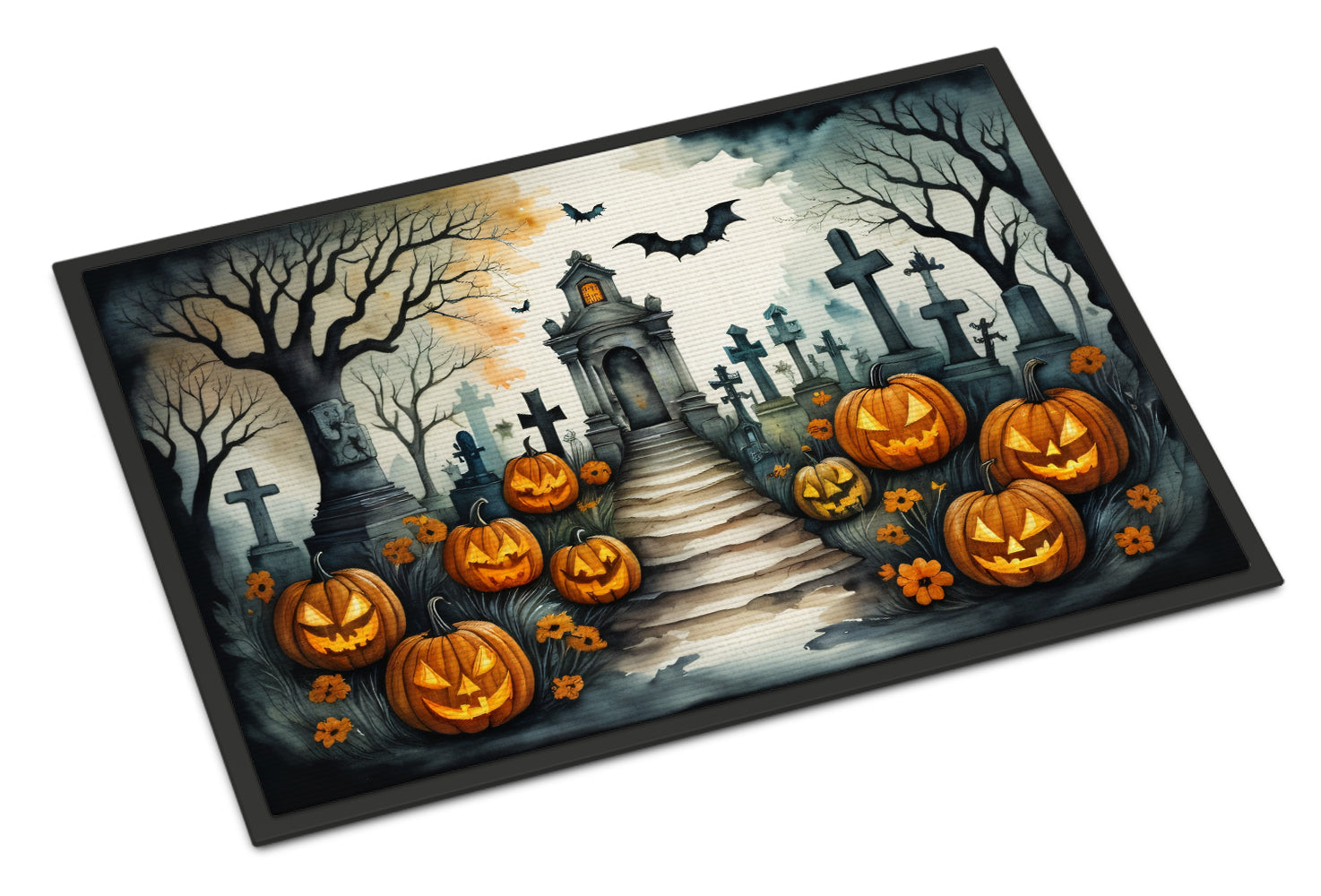 Buy this Marigold Spooky Halloween Doormat 18x27