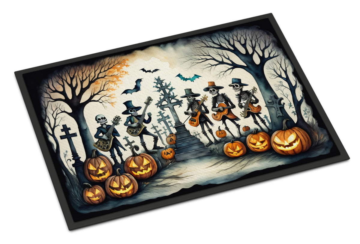 Buy this Mariachi Skeleton Band Spooky Halloween Doormat 18x27