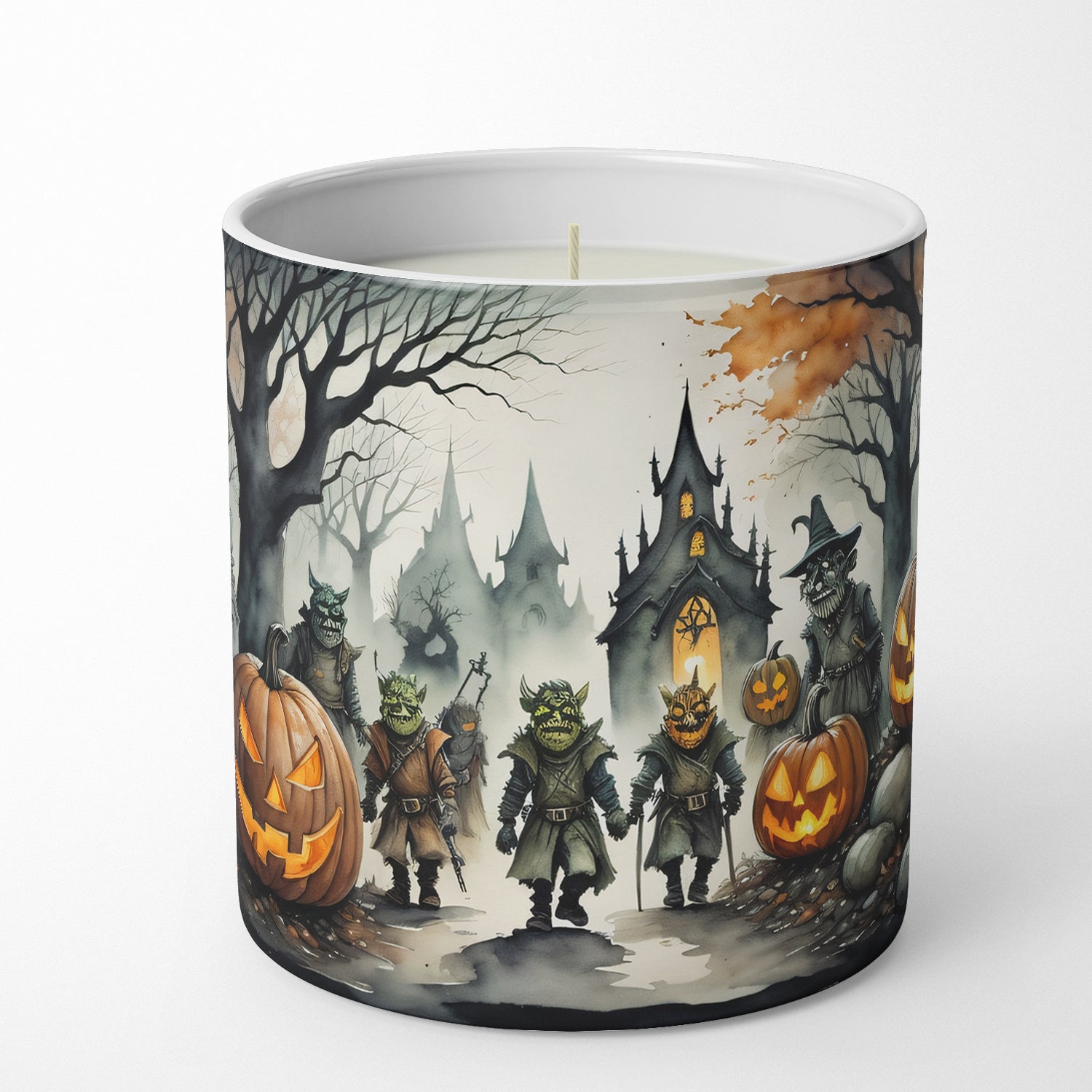 Orcs Spooky Halloween Decorative Soy Candle
