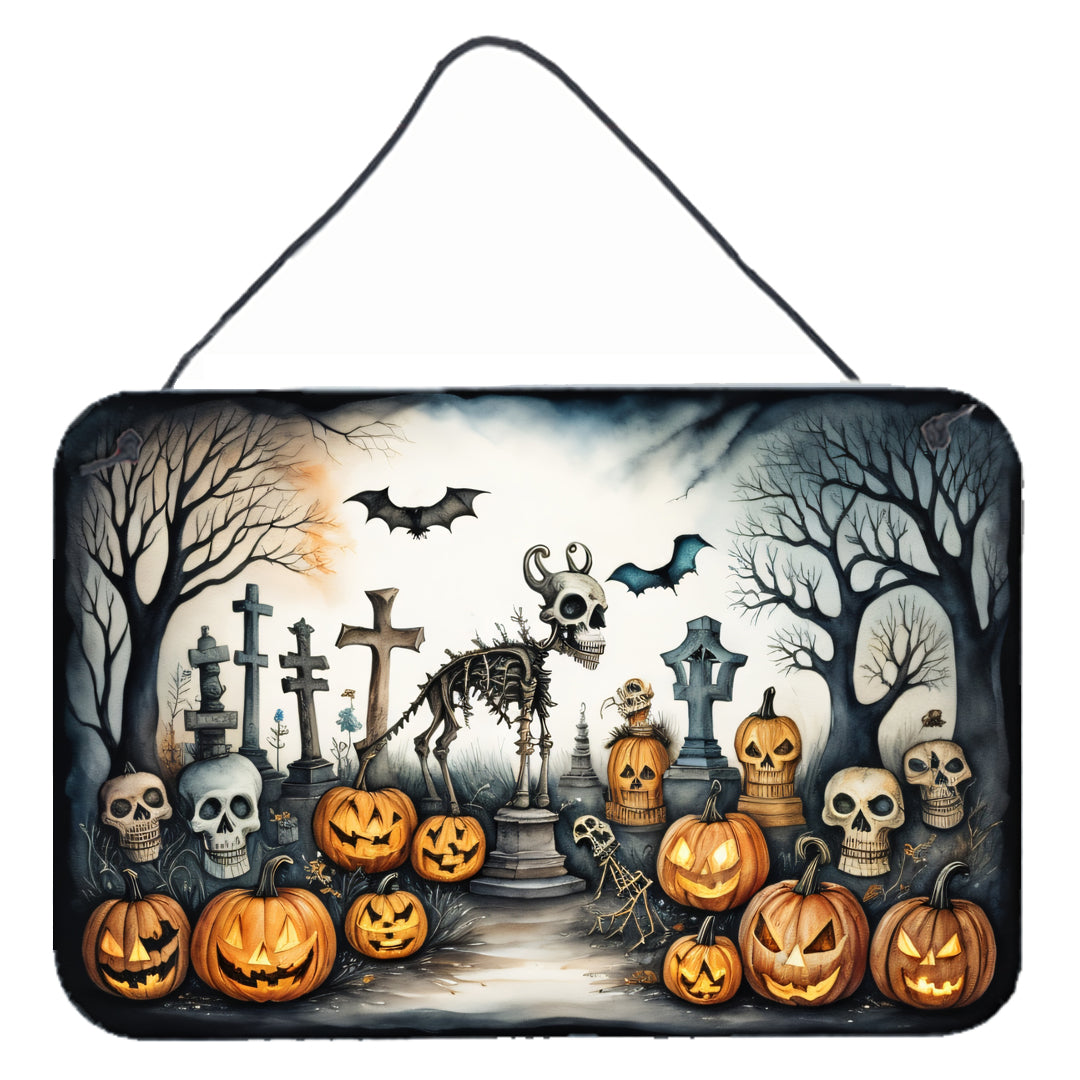 Buy this Pet Cemetery Spooky Halloween Wall or Door Hanging Prints