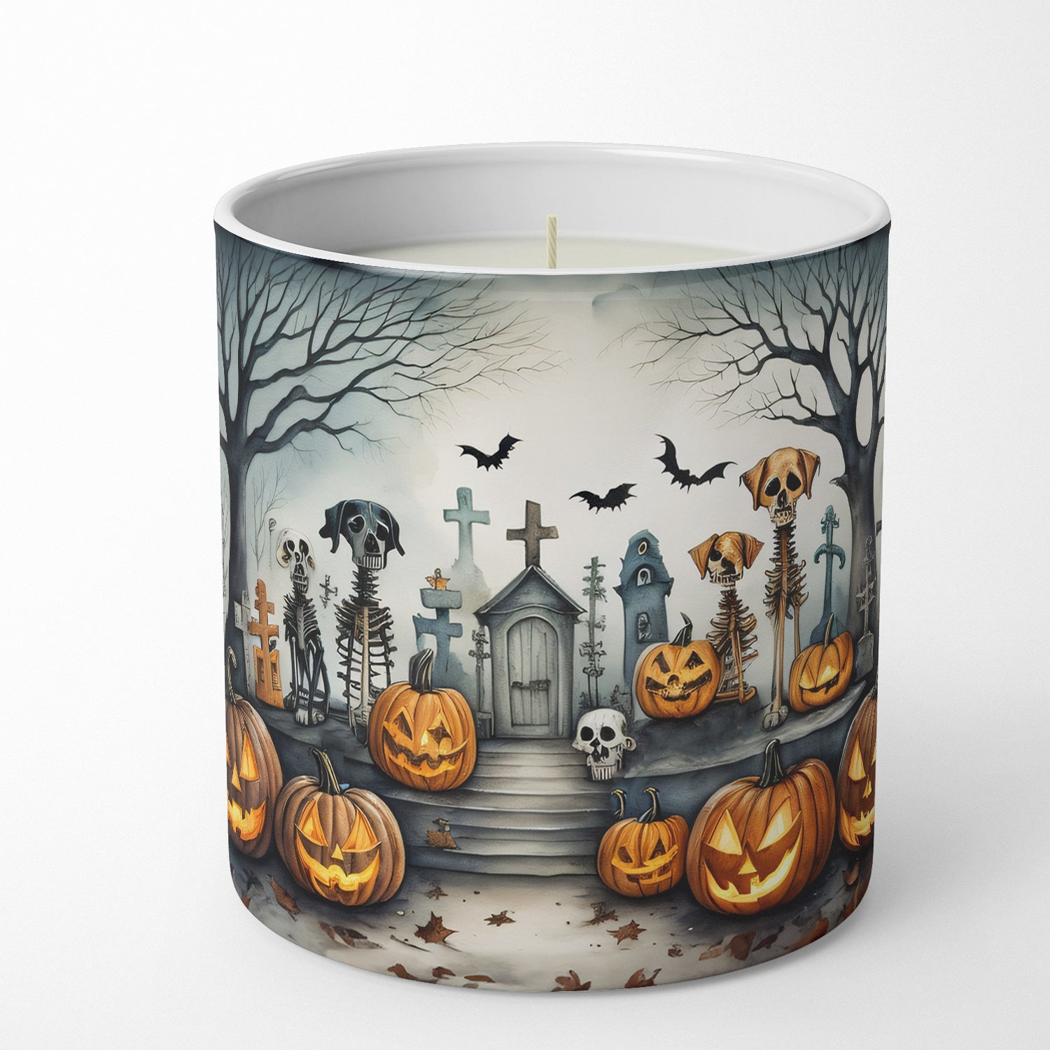Buy this Pet Cemetery Spooky Halloween Decorative Soy Candle