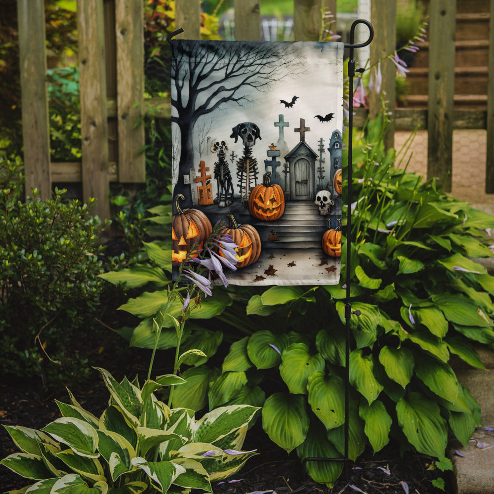 Pet Cemetery Spooky Halloween Garden Flag