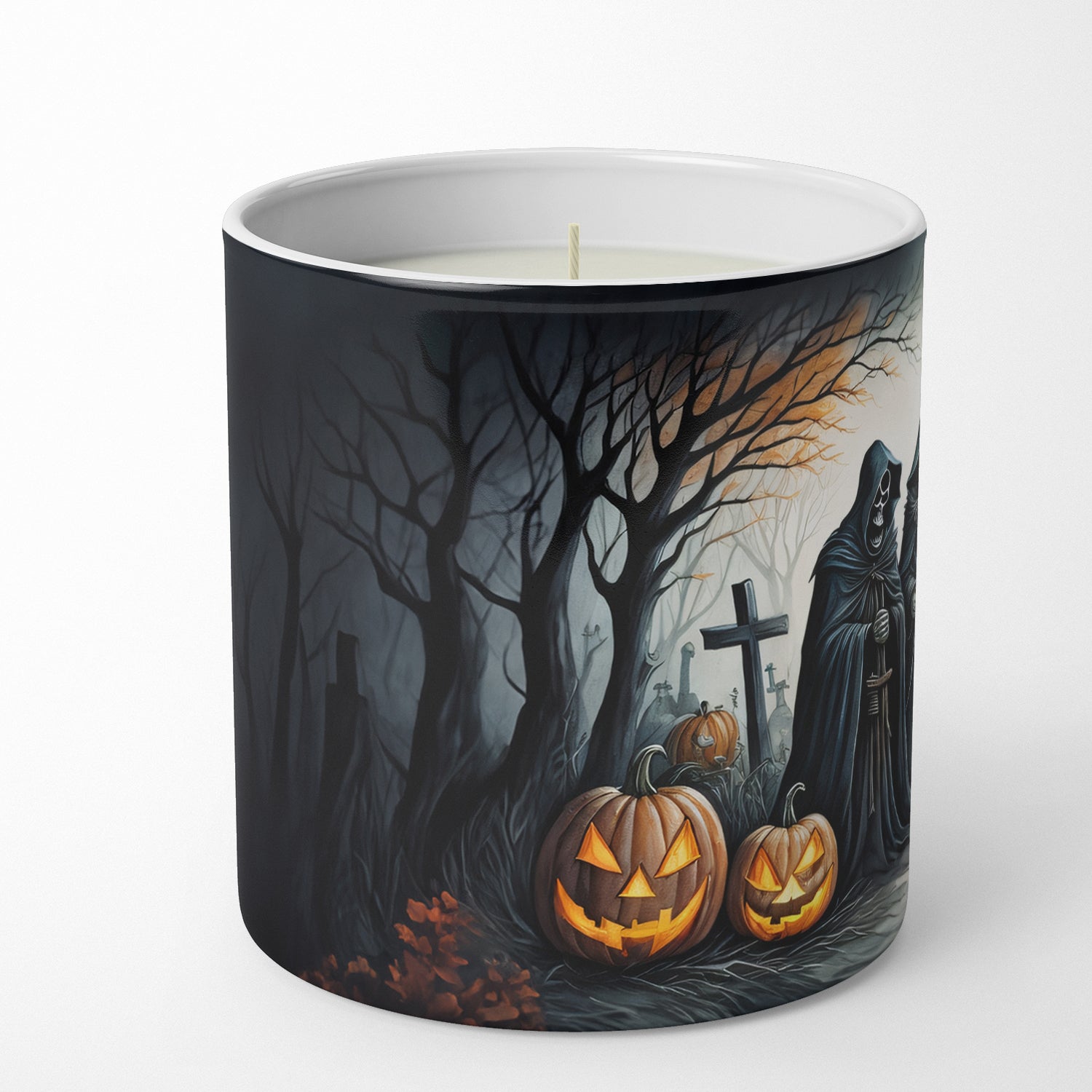 The Grim Reaper Spooky Halloween Decorative Soy Candle