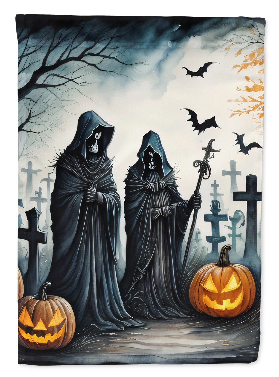 Buy this The Grim Reaper Spooky Halloween Garden Flag