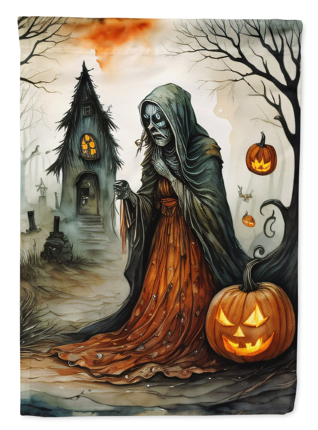 Buy this The Weeping Woman Spooky Halloween Garden Flag