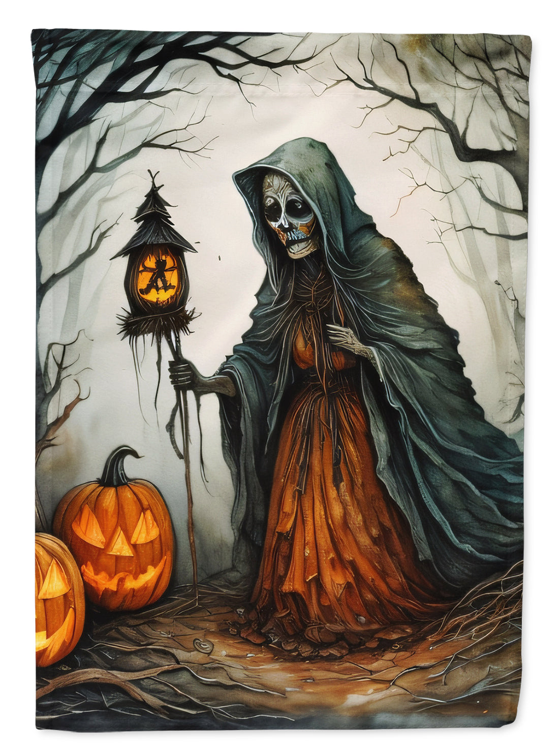 Buy this The Weeping Woman Spooky Halloween House Flag