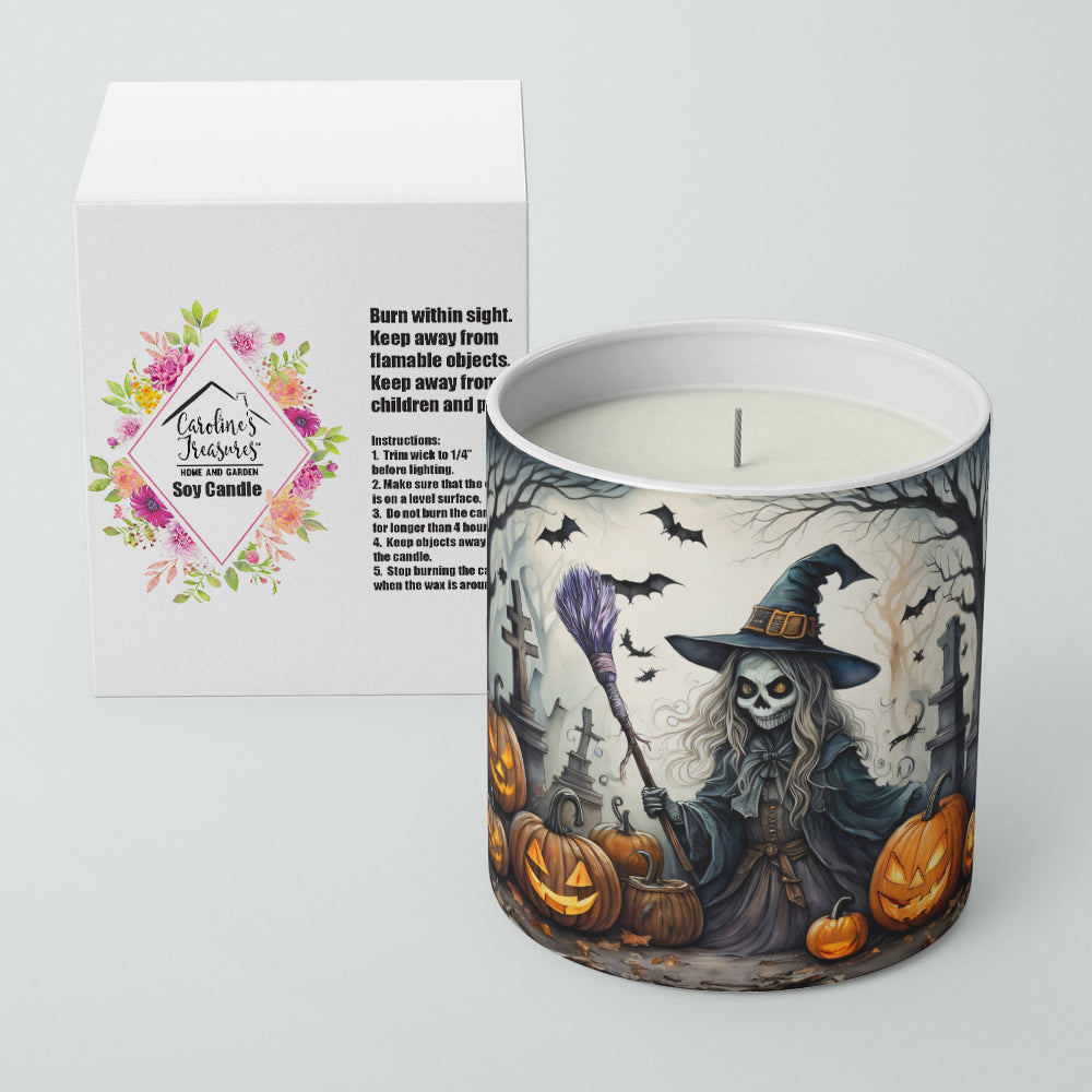 Witch Spooky Halloween Decorative Soy Candle