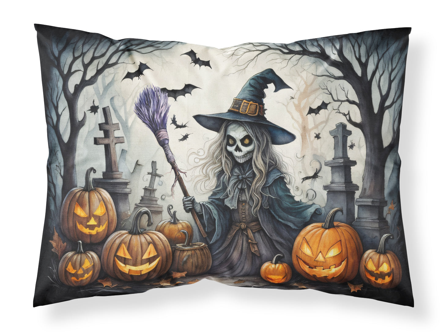 Buy this Witch Spooky Halloween Fabric Standard Pillowcase