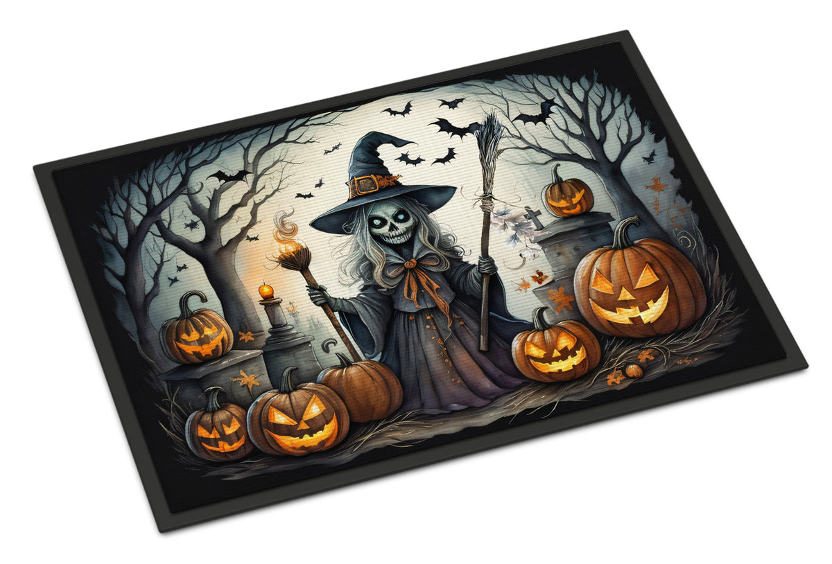 Buy this Witch Spooky Halloween Indoor or Outdoor Mat 24x36