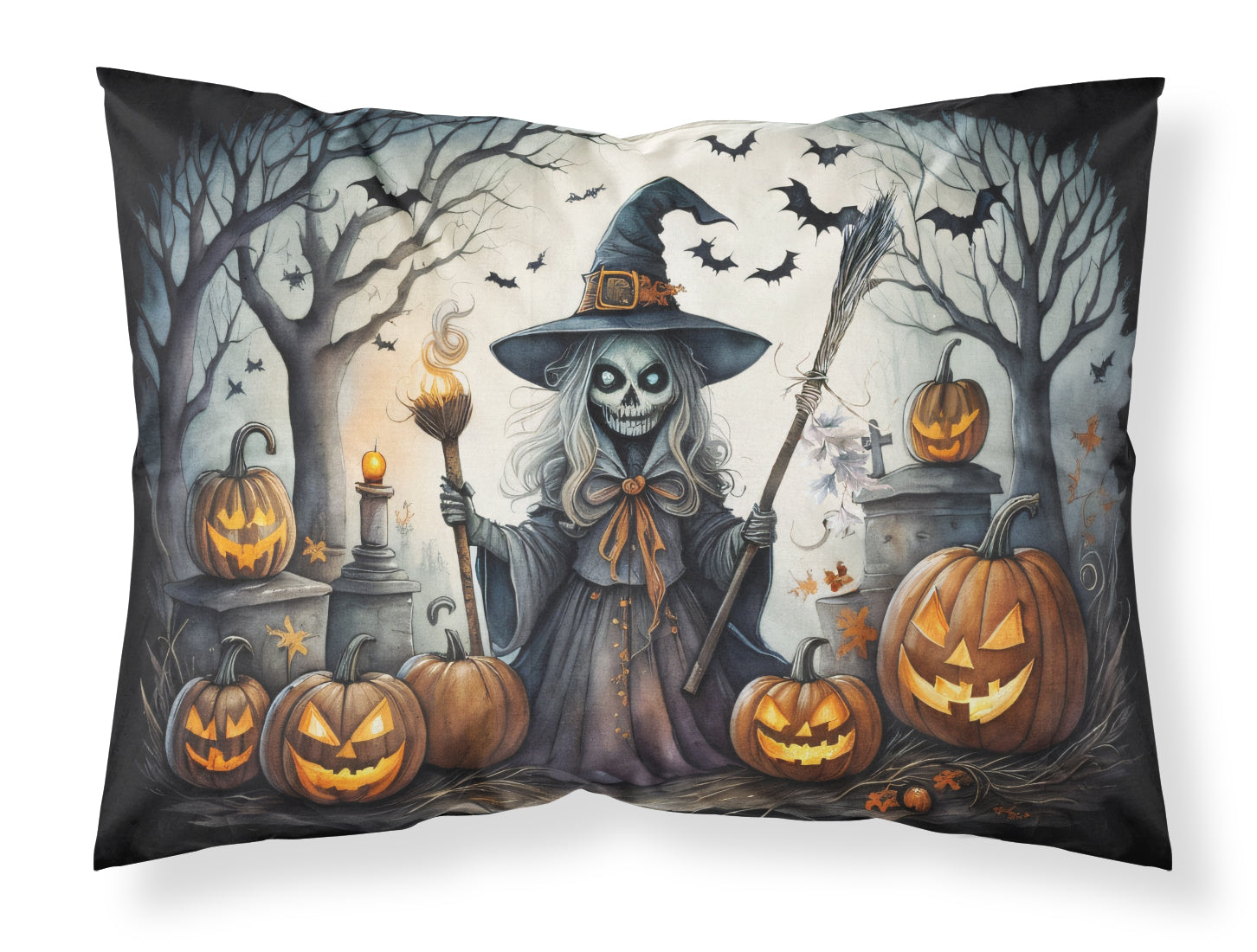 Buy this Witch Spooky Halloween Fabric Standard Pillowcase