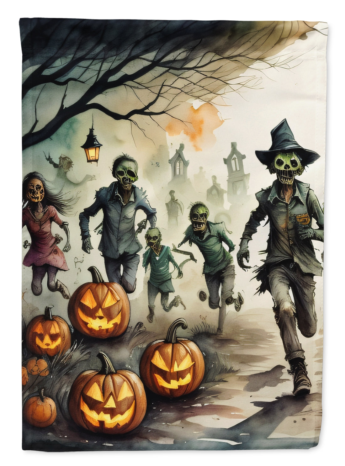 Buy this Zombies Spooky Halloween Garden Flag