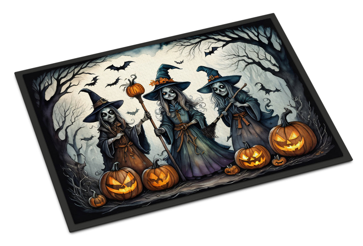 Buy this Witches Spooky Halloween Indoor or Outdoor Mat 24x36
