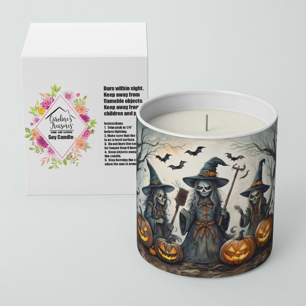 Buy this Witches Spooky Halloween Decorative Soy Candle