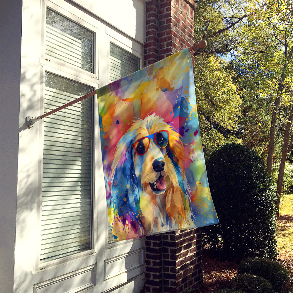Buy this Afghan Hound Hippie Dawg House Flag
