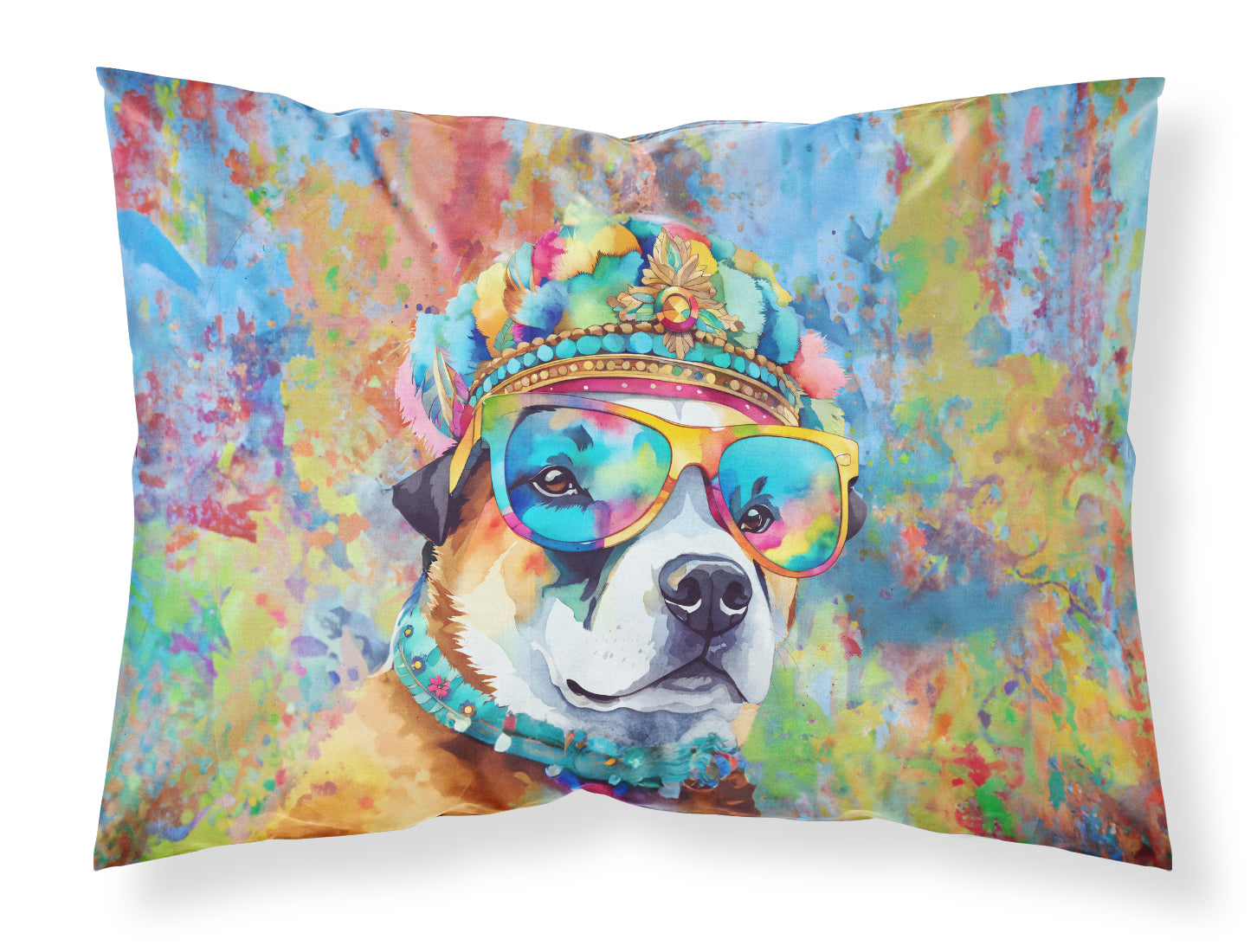 Buy this Akita Hippie Dawg Standard Pillowcase