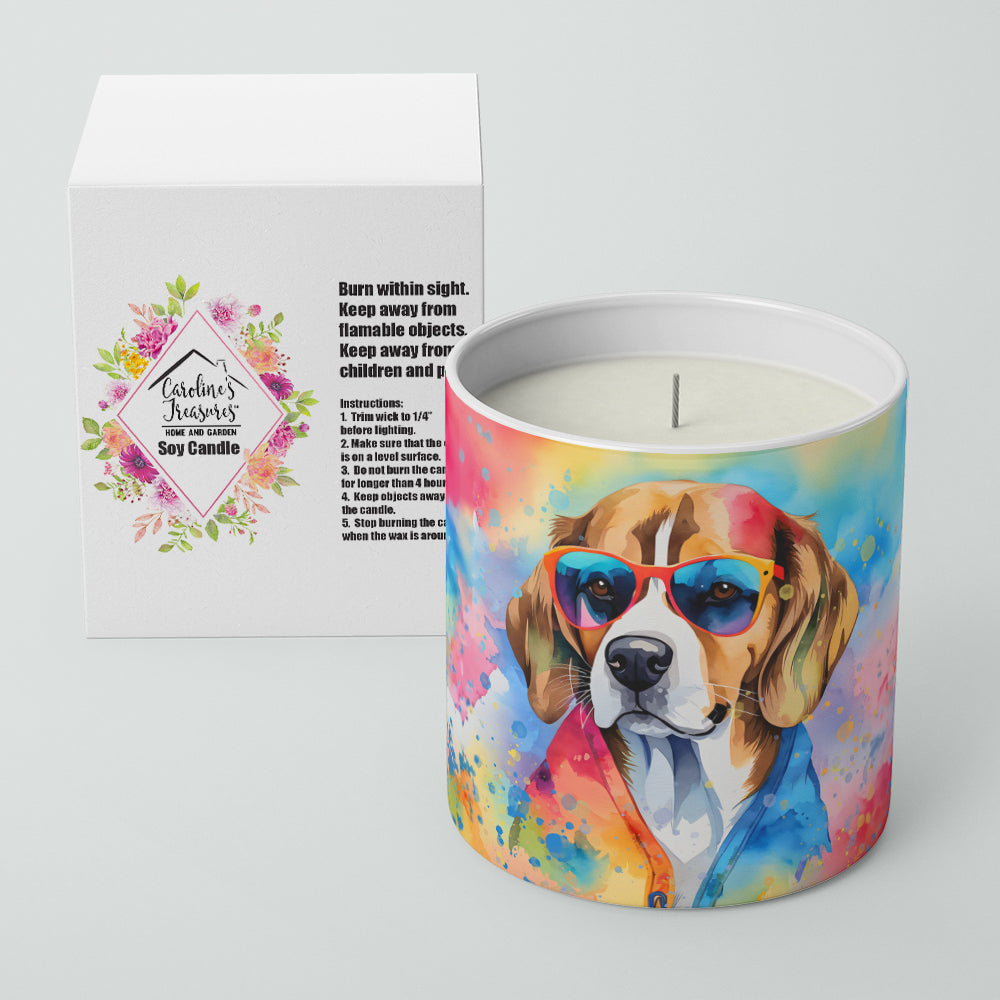 Buy this Beagle Hippie Dawg Decorative Soy Candle