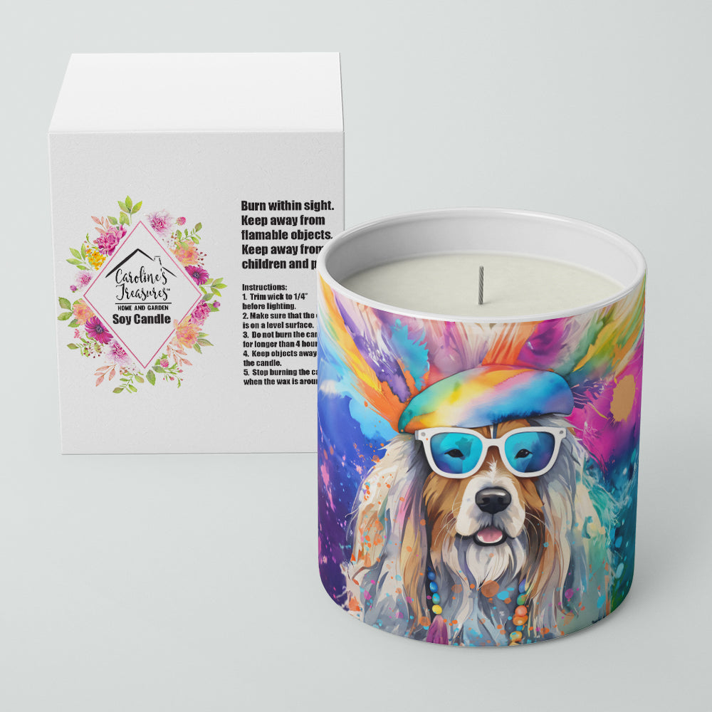 Buy this Bearded Collie Hippie Dawg Decorative Soy Candle