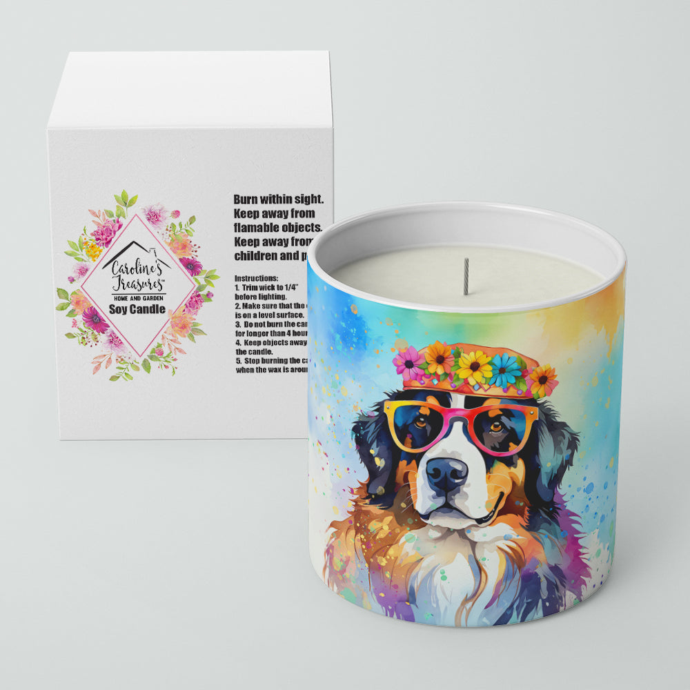 Buy this Bernese Mountain Dog Hippie Dawg Decorative Soy Candle