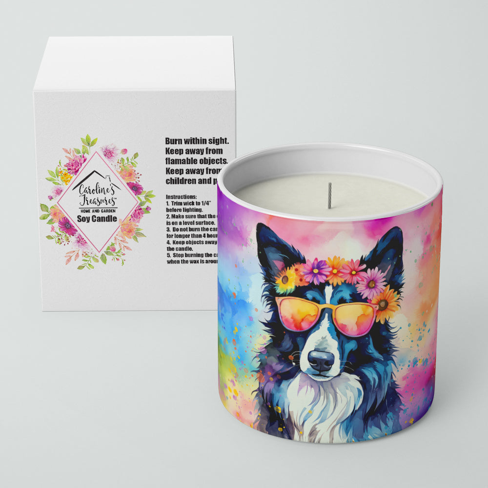 Buy this Border Collie Hippie Dawg Decorative Soy Candle