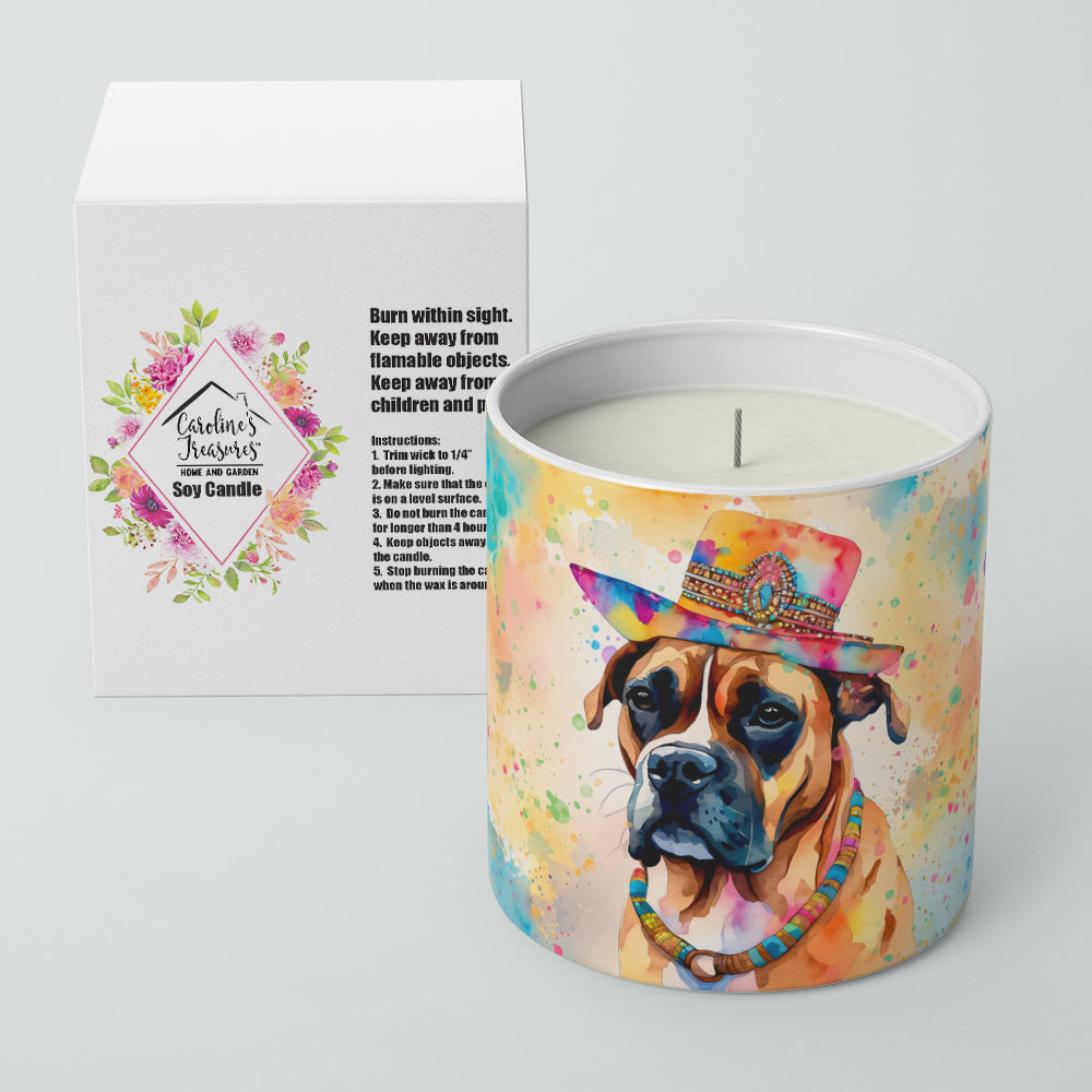 Buy this Boxer Hippie Dawg Decorative Soy Candle