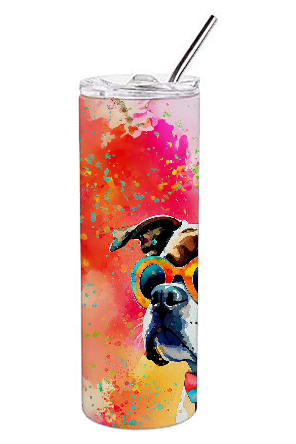 Buy this Boxer Hippie Dawg Stainless Steel Skinny Tumbler