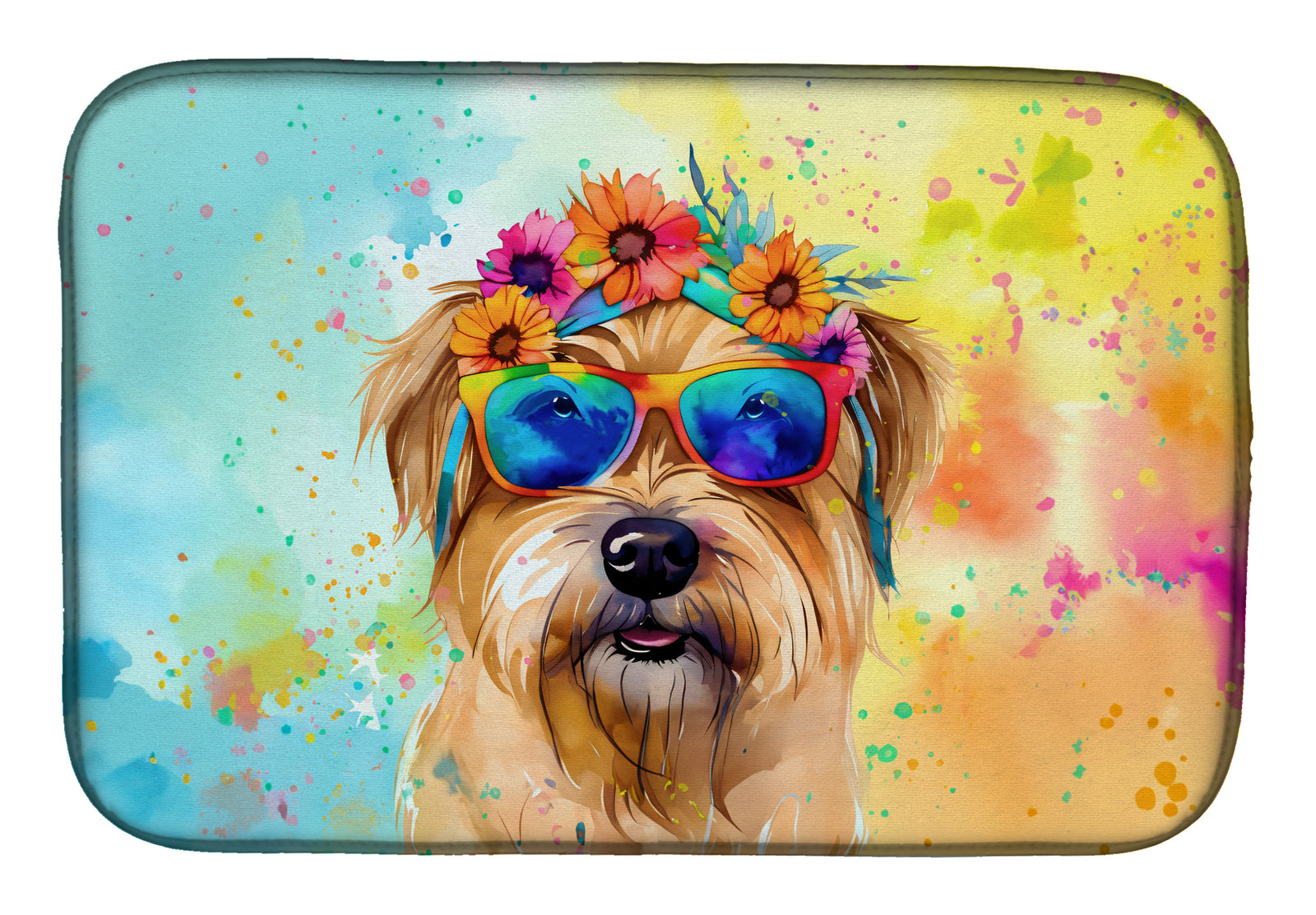 Buy this Cairn Terrier Hippie Dawg Dish Drying Mat