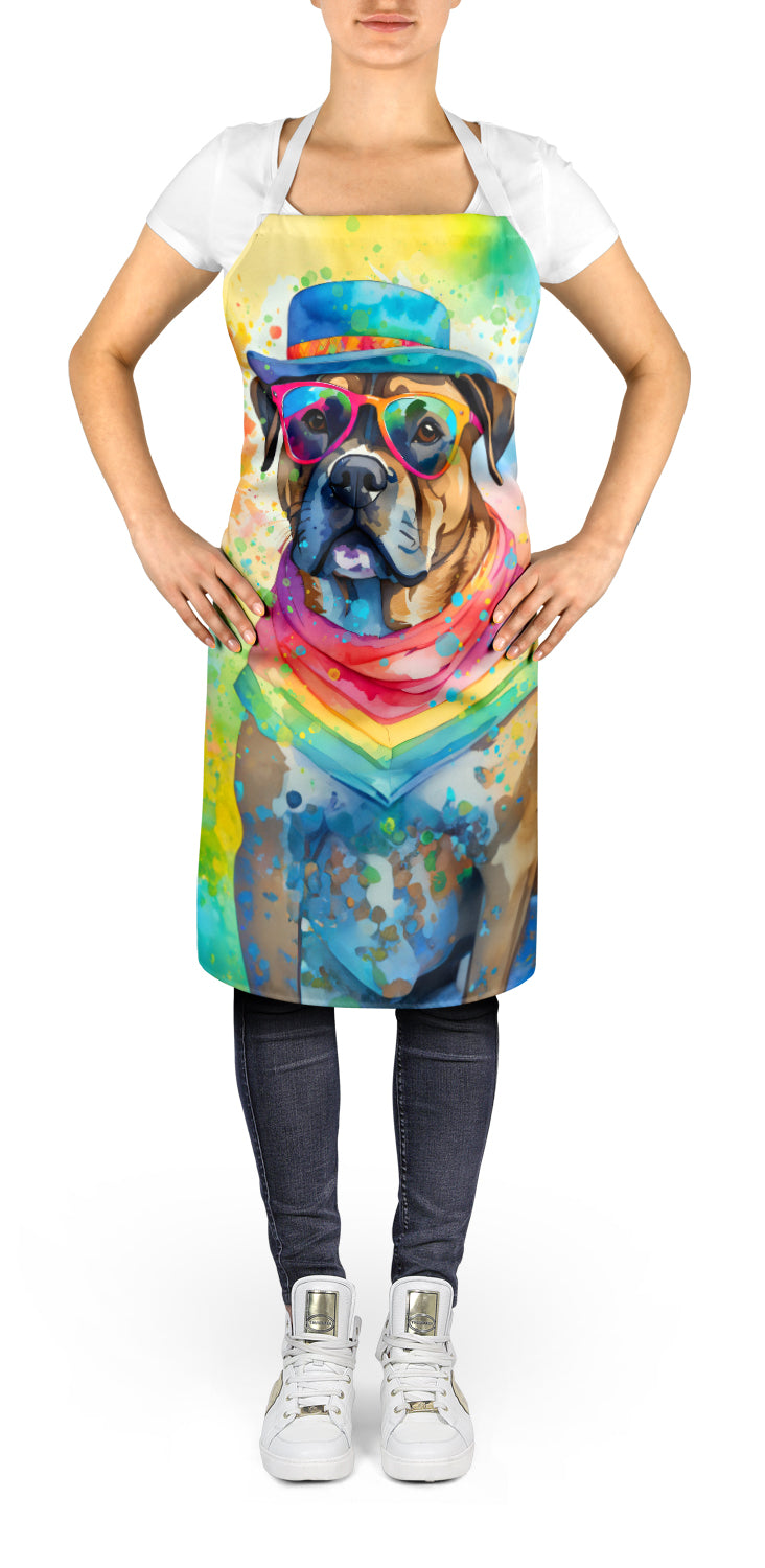 Caroline's Treasures Cane Corso Hippie Dawg Apron – Artist-Designed Kitchen, BBQ & Craft Apron