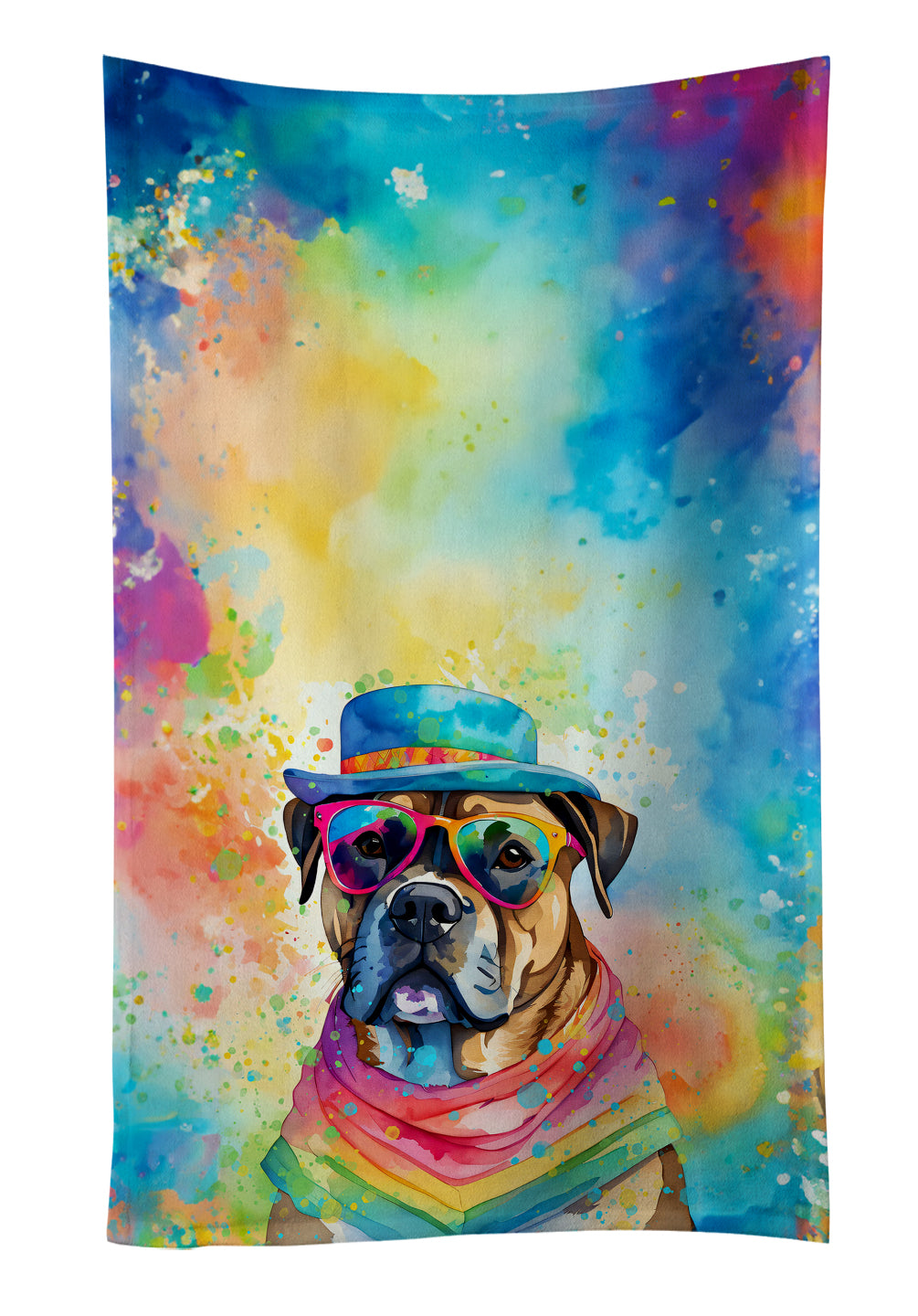 Buy this Cane Corso Hippie Dawg Kitchen Towel