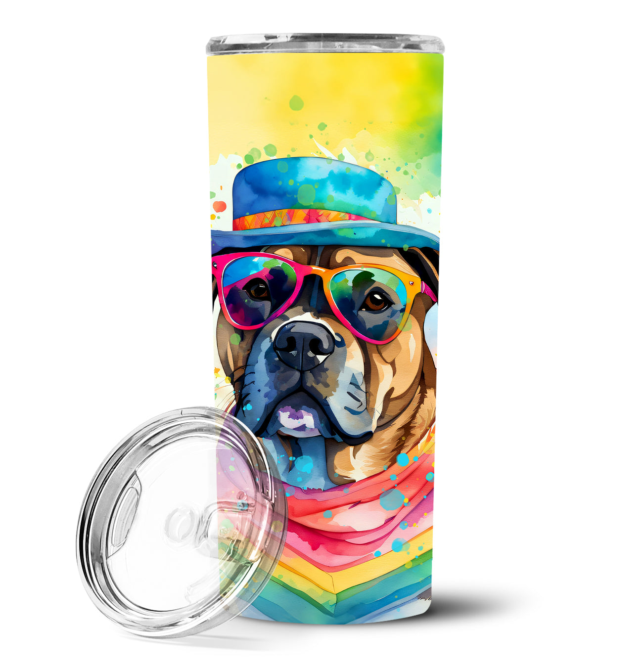 Buy this Cane Corso Hippie Dawg Stainless Steel Skinny Tumbler