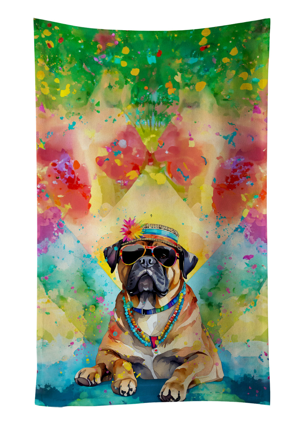 Buy this Cane Corso Hippie Dawg Kitchen Towel
