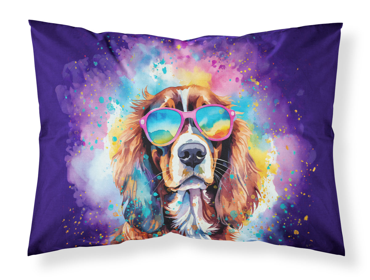 Buy this Cavalier Spaniel Hippie Dawg Standard Pillowcase