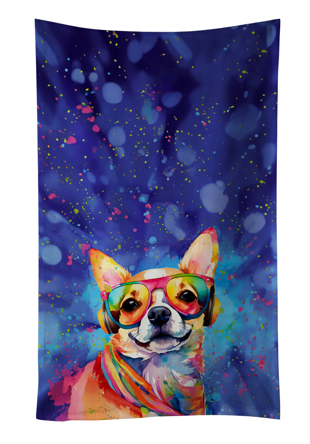 Buy this Chihuahua Hippie Dawg Kitchen Towel
