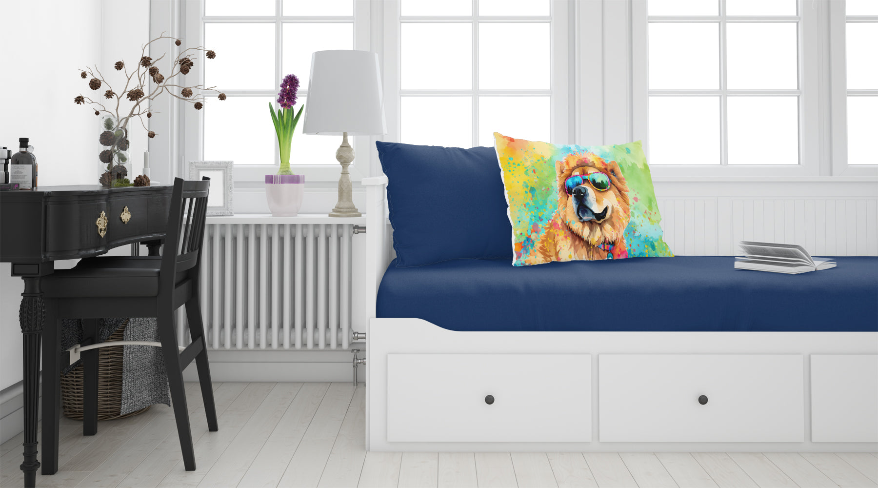 Buy this Chow Chow Hippie Dawg Standard Pillowcase