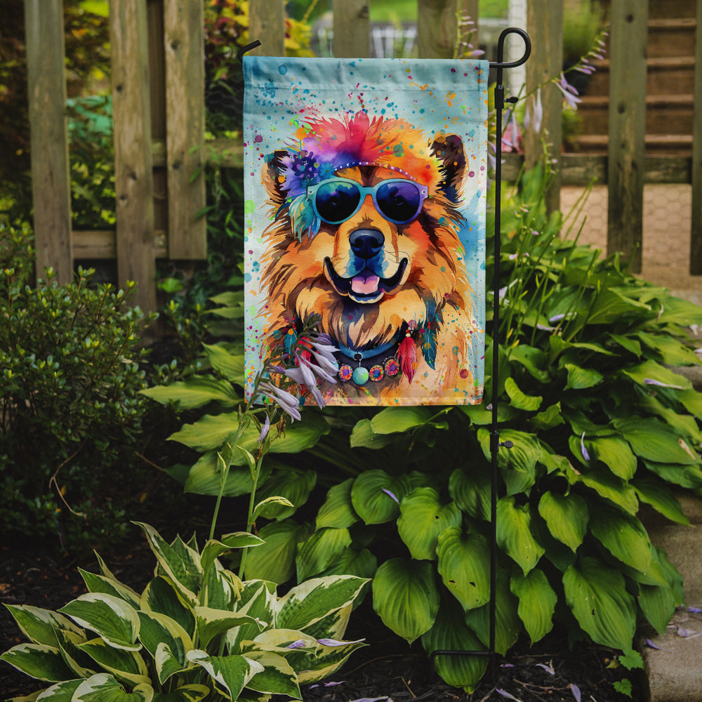 Buy this Chow Chow Hippie Dawg Garden Flag