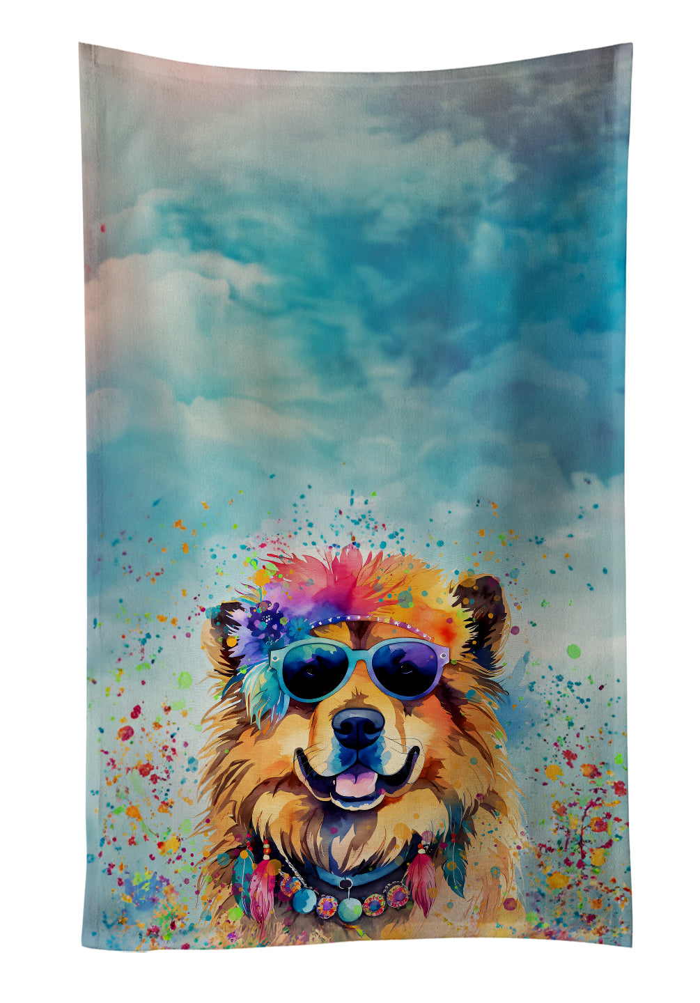 Buy this Chow Chow Hippie Dawg Kitchen Towel