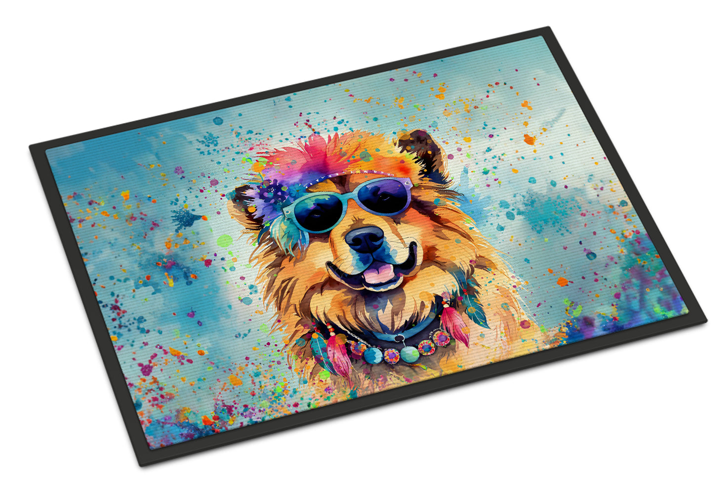 Buy this Chow Chow Hippie Dawg Doormat