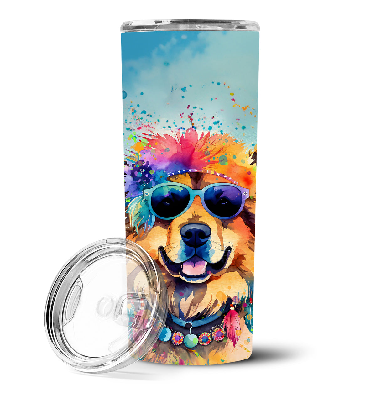 Buy this Chow Chow Hippie Dawg Stainless Steel Skinny Tumbler