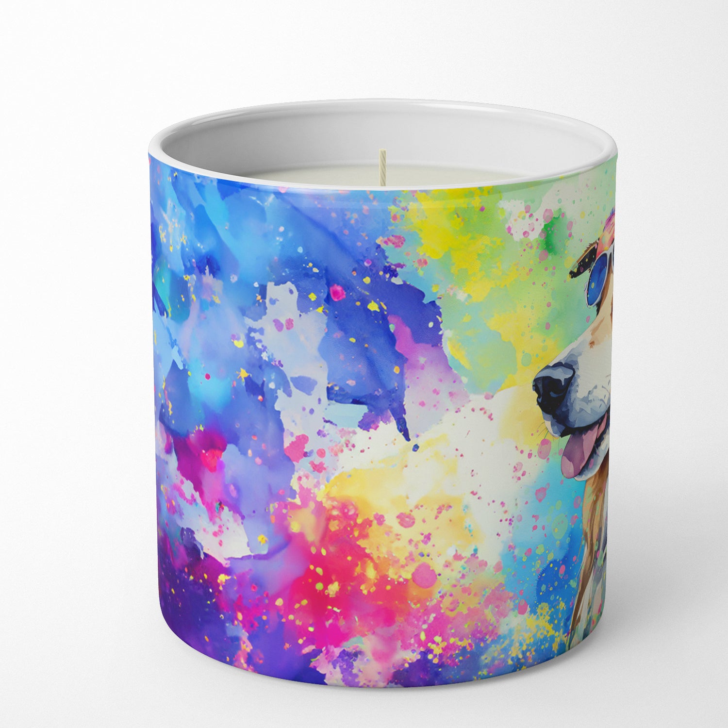 Collie Hippie Dawg Decorative Soy Candle