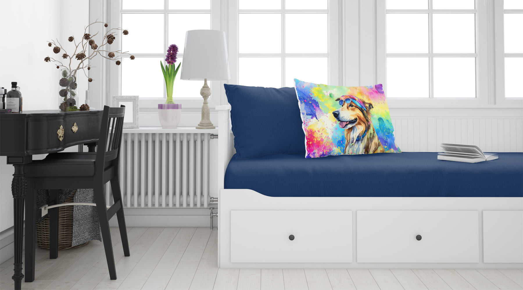 Buy this Collie Hippie Dawg Standard Pillowcase