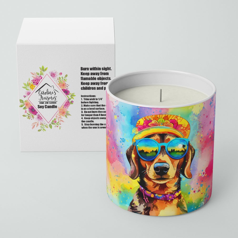 Buy this Dachshund Hippie Dawg Decorative Soy Candle