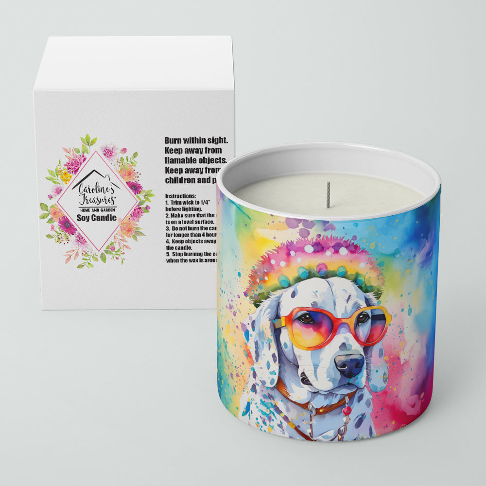 Dalmatian Hippie Dawg Decorative Soy Candle