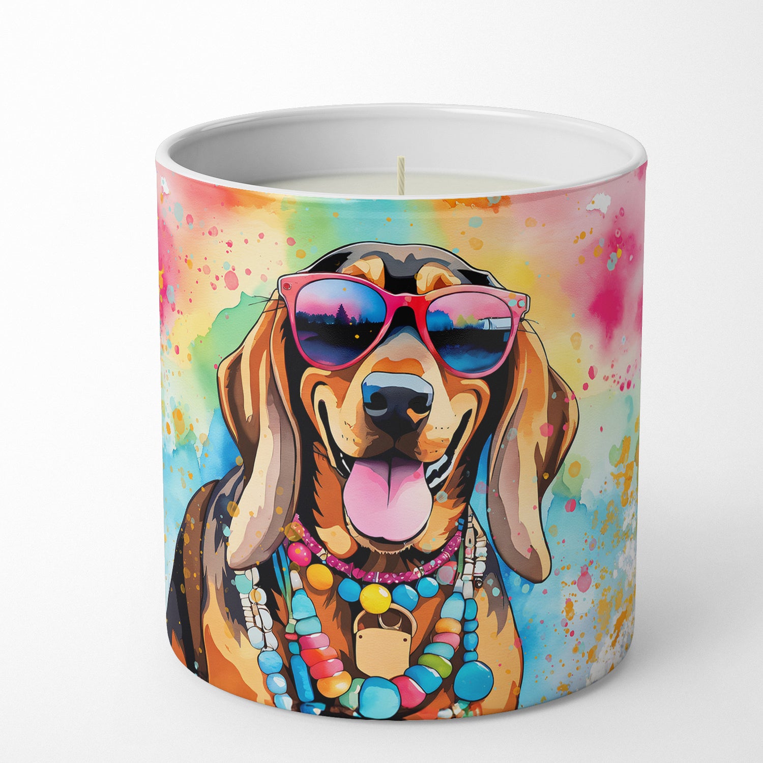 Buy this Doberman Pinscher Hippie Dawg Decorative Soy Candle